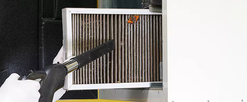 Clogged Air Duct Cleaning Process in Michigan City, IN