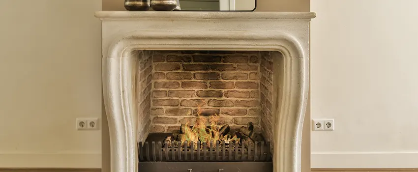 Vintage-style Fireplace Redesign in Michigan City, Indiana