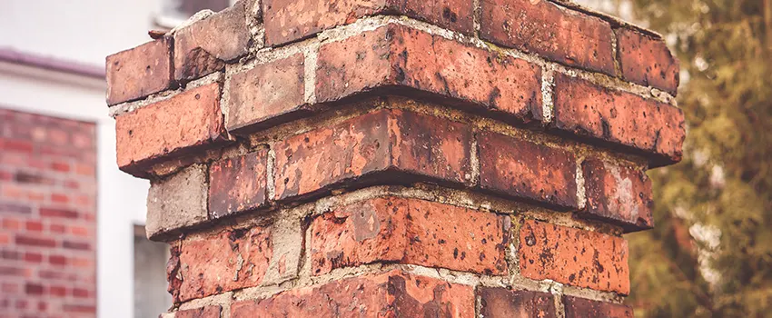 Cracked Chimney Bricks Repair Cost in Michigan City, Indiana