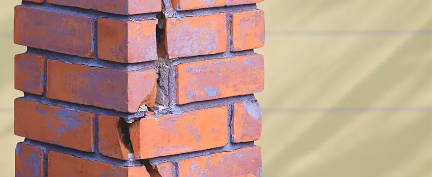 Repairing Cracked Porcelain Tiles for Fireplace in Michigan City, IN